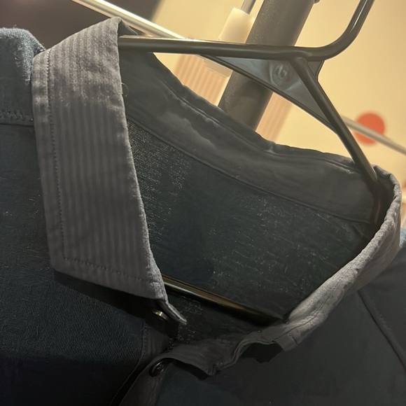 Lulu lemon cotton long sleeve polo shirt - Picture 4 of 7